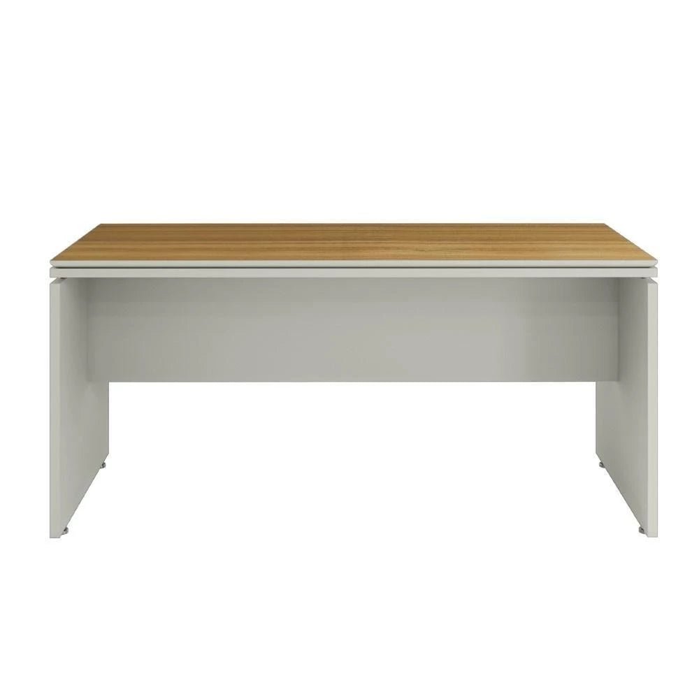 Mesa de Escritório Oslo, Tampo Duplo, 160cm, MDP/MDF