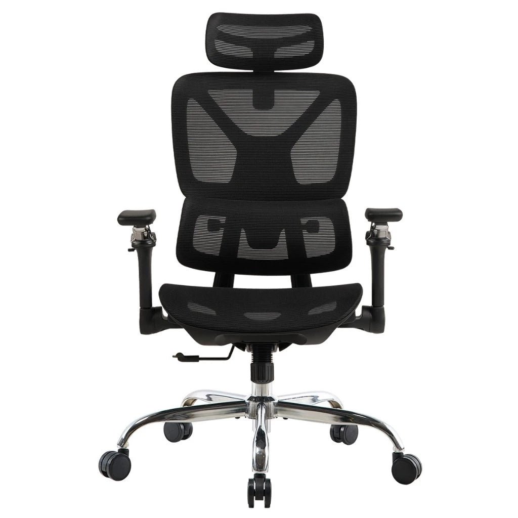 Cadeira Escritório Ergonômica, Suporte Lombar, Mesh, 6D, Até 150kg