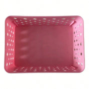 Kit 2 Cestos Empilháveis Rosa