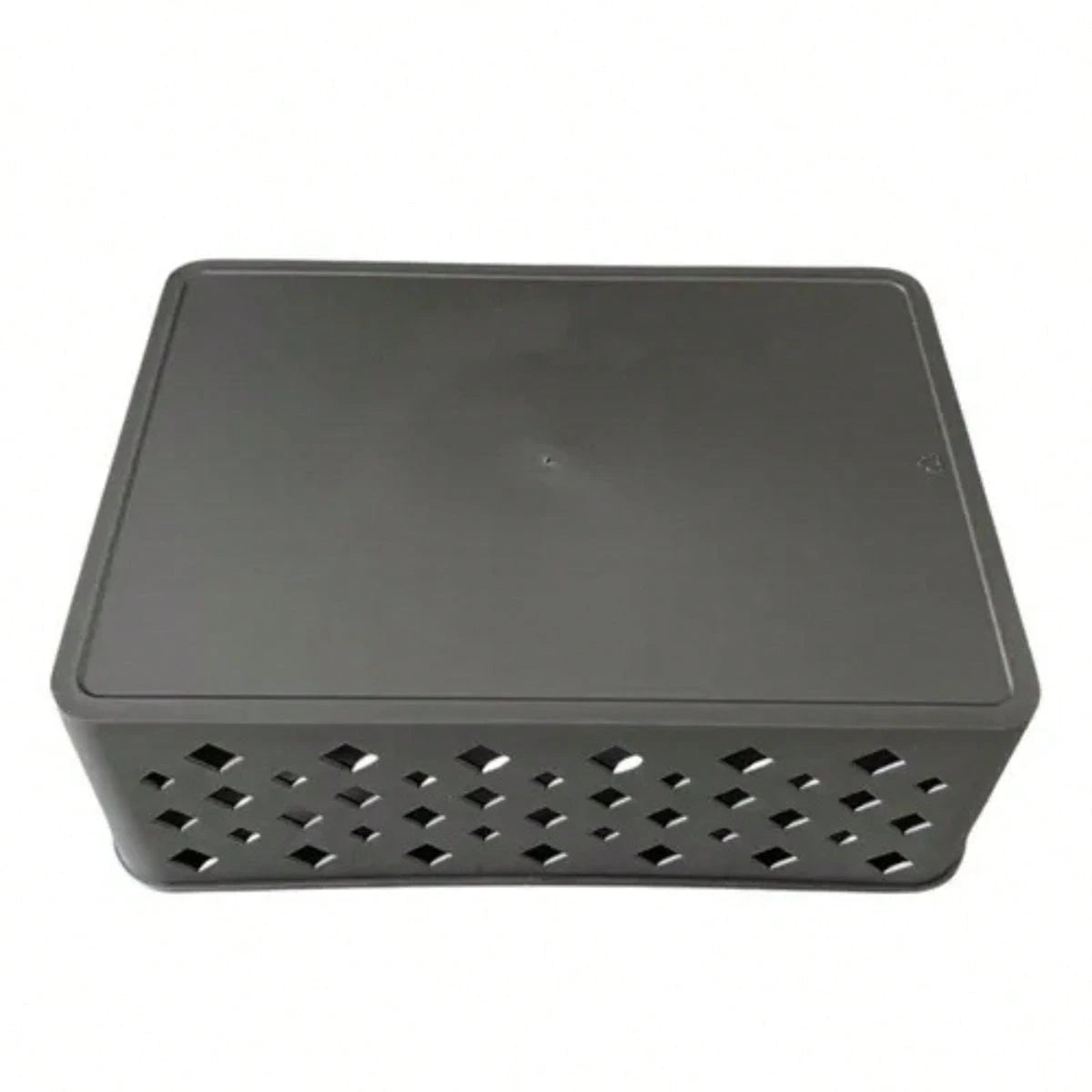 Kit 5 Cestos Organizadores Cinza 19x13x7cm