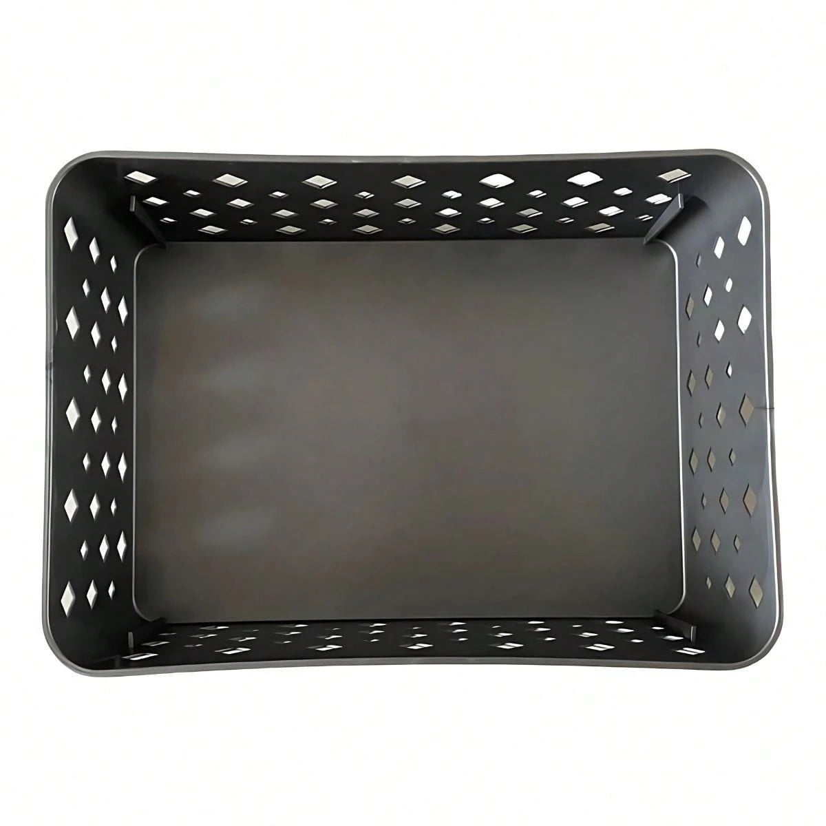 Kit 5 Cestos Organizadores Cinza 19x13x7cm
